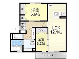 エスポワール老原 2階