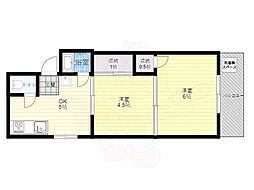 岡サンハイツ1 1階/104