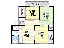 ルミエール永畑B 2階/-