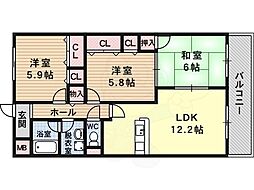 ステラルーチェ 2階