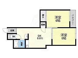 RIZEONE南新町 2階/-