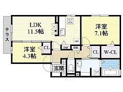 D-room青山 A棟 1階