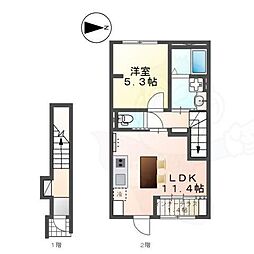 Gran Move I 1LDKの間取図画像