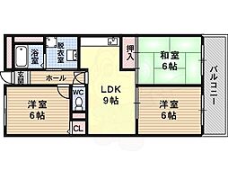 テイズメゾン 2階/-