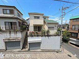 上の宮1丁目 地下車庫タイプの2階建て邸宅