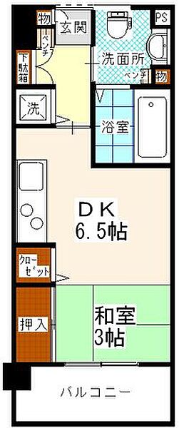 エスタシオン高砂 407｜東京都葛飾区高砂５丁目(賃貸マンション1DK・4階・30.35㎡)の写真 その2
