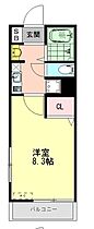 プランドール 218 ｜ 東京都葛飾区水元３丁目7-1（賃貸アパート1K・2階・24.76㎡） その2