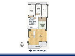 みはらしの家C棟 4LDKの間取図画像