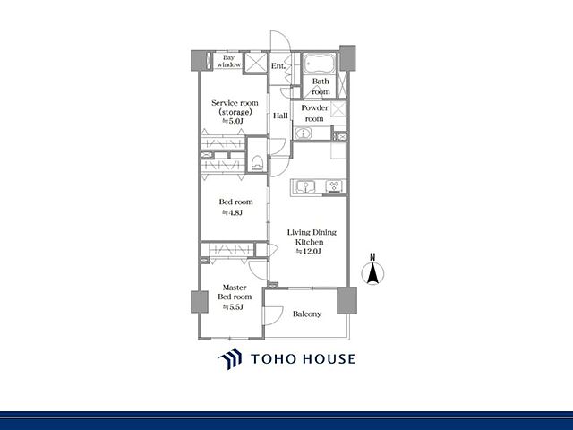 間取り ルピナス国立ステーションスクエア 6階/-