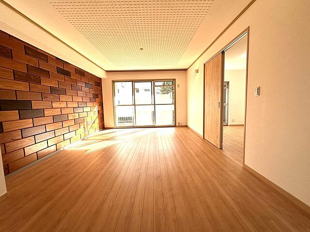 リビング/ダイニング 恩多マンション1号棟 2階/-