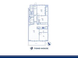 サンクレイドル河辺 3LDKの間取図画像
