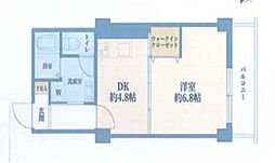 間取図画像 1DK
