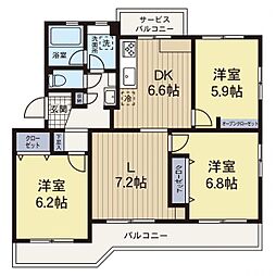 物件画像 希望ヶ丘グリーンハイツ　1号棟