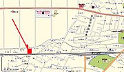 東秋留駅からの地図