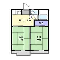 本村ハイツ  ｜ 埼玉県所沢市大字荒幡（賃貸アパート2K・1階・35.30㎡） その2