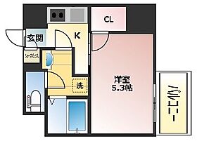 兵庫県尼崎市昭和南通５丁目（賃貸マンション1K・5階・22.50㎡） その2