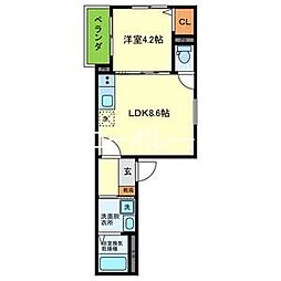 阪神本線 出屋敷駅 徒歩8分 1階/-