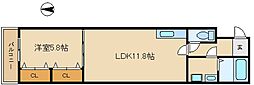 フジパレス尼崎宮内町WEST 3階/-
