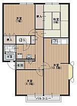 サンライフ若狭A 202 ｜ 埼玉県所沢市若狭１丁目2615-47（賃貸アパート3LDK・2階・65.35㎡） その2