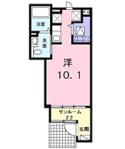 グレイス　グリーンタウン 103 ｜ 埼玉県所沢市緑町３丁目12-25（賃貸アパート1K・1階・27.94㎡） その2