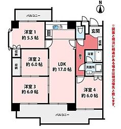間取図画像 4LDK