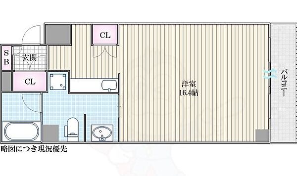 大阪府大阪市西区南堀江４丁目(賃貸マンション1R・6階・44.55㎡)の写真 その2