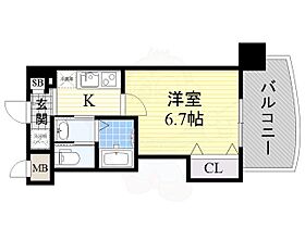 大阪府大阪市西区九条南２丁目33番27号（賃貸マンション1K・8階・21.75㎡） その2