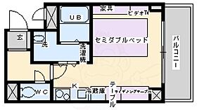 大阪府大阪市西区靱本町３丁目（賃貸マンション1R・7階・27.06㎡） その2