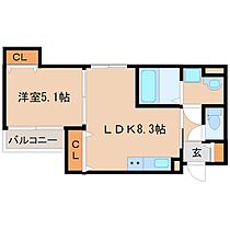 クリエオーレ東大物町  ｜ 兵庫県尼崎市東大物町１丁目（賃貸アパート1LDK・1階・32.56㎡） その2