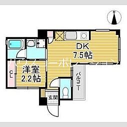 間取図画像 1DK