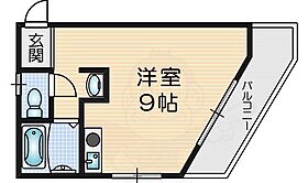 サチハイツ  ｜ 大阪府大東市御供田４丁目（賃貸マンション1R・1階・25.00㎡） その2