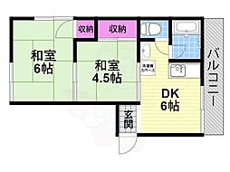 橋本マンション 4階/-