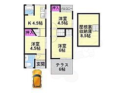 JR片町線(学研都市線) 野崎駅 徒歩10分