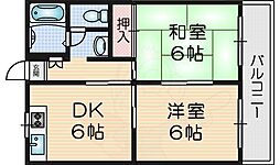 橋喜ハイツ 2号館 1階/-