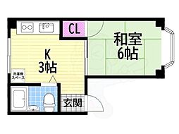 メゾン中村1 2階/-