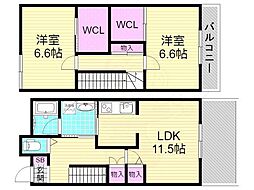 JR片町線(学研都市線) 住道駅 徒歩9分