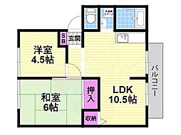 サンビレッジ明美の里D棟 2階/-