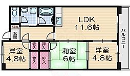 ソレイユ畷 2階
