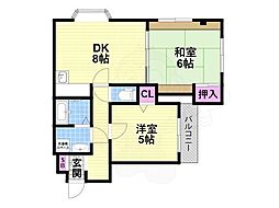 富尾マンション3 4階