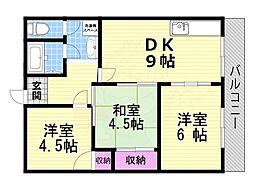 三ツ川マンション 3階/-