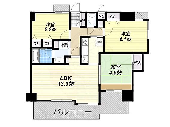 パレス福島_間取り_0