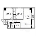 ParkHills安堂寺町5階21.1万円