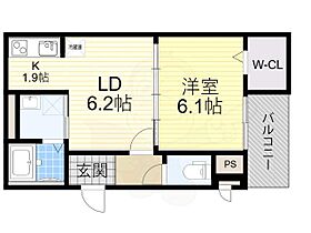 大阪府大阪市住吉区遠里小野３丁目8番13号（賃貸アパート1LDK・3階・36.35㎡） その2