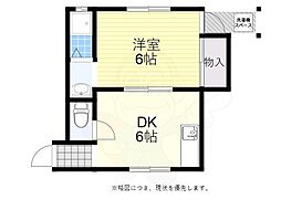 間取図画像 1DK