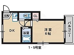 間取図画像 1DK