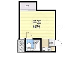 沢之町マンション ワンルームの間取図画像