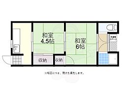 協和ハウス 2Kの間取図画像