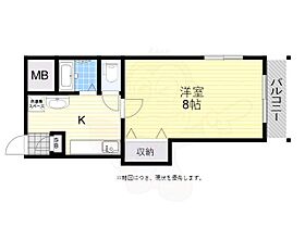 メゾンすばる  ｜ 大阪府大阪市住吉区我孫子東３丁目（賃貸マンション1K・4階・26.01㎡） その2