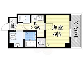 大阪府大阪市住吉区清水丘３丁目12番30号（賃貸マンション1K・7階・21.35㎡） その2