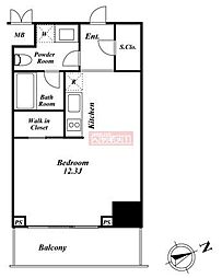 間取図画像 ワンルーム